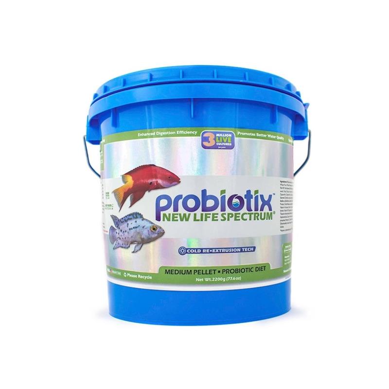 Hrana pesti New Life Spectrum PROBIOTIX medium  2200g - imagine 4